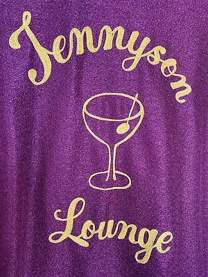 Vintage 1960’s Tennyson Lounge Martini Chain Stitched Bowling Shirt Sz40 Ladies • $88