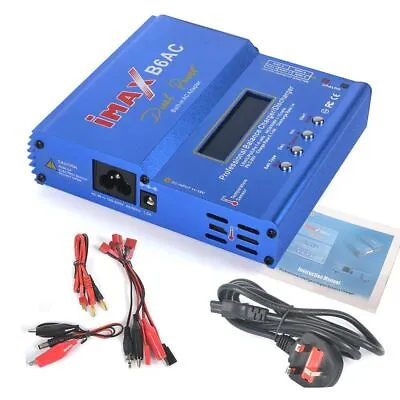 IMAX B6 AC Professioanl 50W Digital LCD RC Lipo NiMh Battery Balance Charger New • £29.99