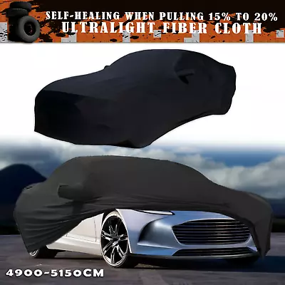 Satin Soft Stretch Indoor Car Cover Scratch Dustproof For Aston Martin Rapide • $89.09