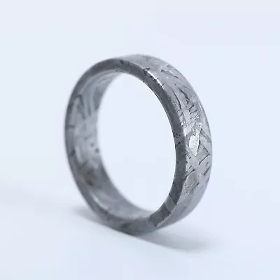 Muonionalusta Meteorite Round Ring  • $99