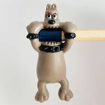 Wallace And Gromit Preston Dog Vintage Pencil Topper Figure 1989 80’s Aardman & • $11.02