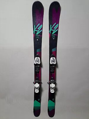 K2 Remedy 75 Jr Skis + Fastrak2 7 Bindings - Girls' 2017 • $85