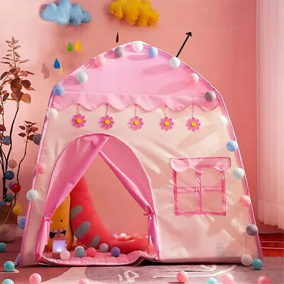 Girls Boys Playhouse Fairy Childrens Play Tent Kids Princess Pop Up Castle House • £16.95
