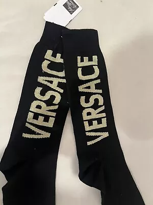 Authentic VERSACE Athletic Socks  Large  NWT $125 • $119