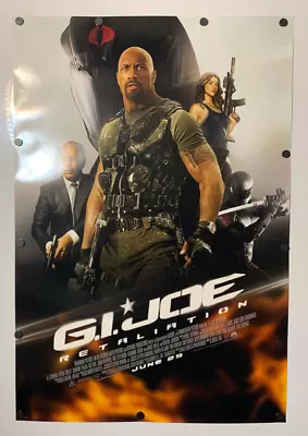 G.I. Joe Retaliation 2013 Original Double Sided 27x40 Movie Poster • $25