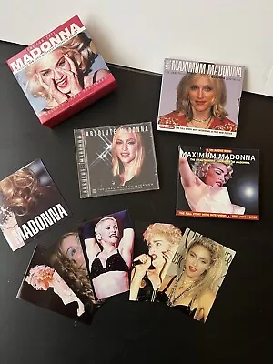 Madonna The Complete Audio Biography 3-cd Set And Postcards • $21.99