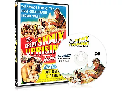 The Great Sioux Uprising (1953) Western DVD • $17.95