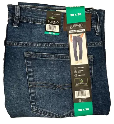 Buffalo David Bitton Men's Jackson With Repreve Material Straight Stretch Jeans • $24.95