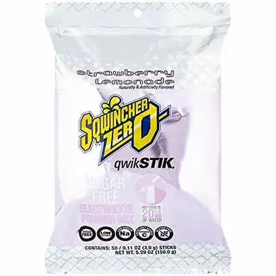 $36.59 • Buy Sqwincher Zero Qwik Stik Sugar Free, Strawberry  Assorted Flavor Names 