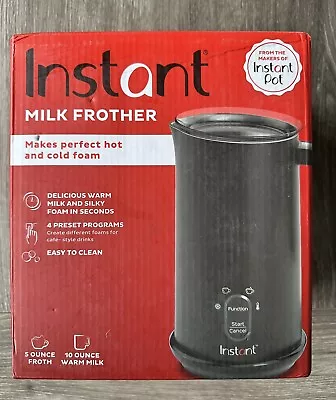 Instant Pot Instant Milk Frother 10oz/295ml Hot/Cold Foam Maker NEW NIB • $27.99