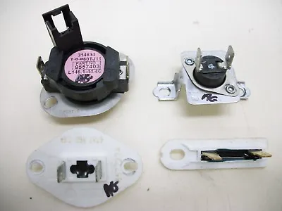 OEM Whirlpool Maytag Dryer Thermostat Kit 8557403 3392519 8318314 8577274 • $23.95