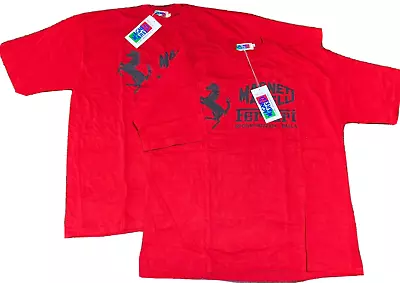 Ferrari Magneti Marelli Sponsorizzata Dalla Vintage Tee T Shirt One Size 2 Sets • $129