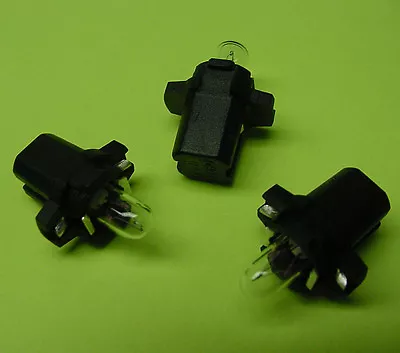 $13.89 • Buy VW LIGHT BULB DASH Mk1 2 Cabriolet Golf Jetta Passat 12 Volt Black Base 1.2 Watt