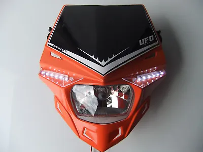 UFO Orange Road Legal Headlight For KTM SX EXC XC-F SXF LC4 EGS DUKE SMR EXF • $87.11