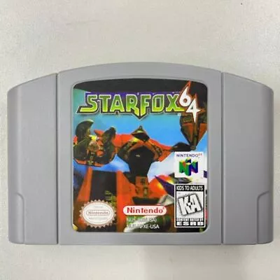 STAR FOX 64 Video Game Cartridge Console Card For Nintendo N64 USA Version • $22.99