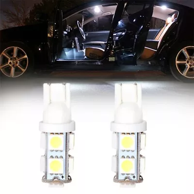 2x T10 9smd Led Car License Plate Light Bulb Led White Dc 12v For 1997-2018 Ford • $8.35