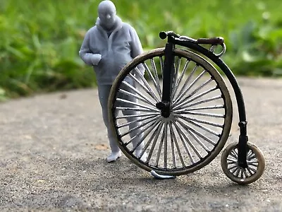 1:43 Scale O Gauge Model Railway Penny Farthing Model - Double Pack • £5.99