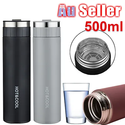 $20.59 • Buy Thermos Cup Tea Bottle Stainless Steel Vacuum Insulated Water Mug Coffee