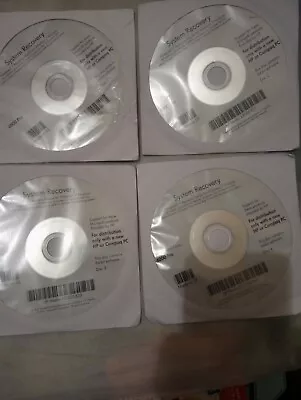 £12 • Buy System Recovery For Window7 4 Discs HP 4000 Pro 64-bit Software