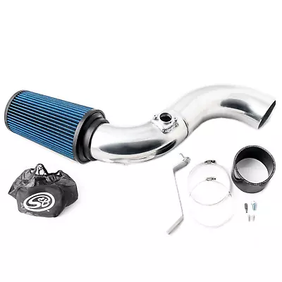 MFM Polished Cold Air Intake Oiled Filter/S&B Wrap For 11-12 GM 6.6L Duramax • $194.95