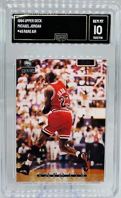 💥🔥1994 Upper Deck MJ Rare Air #45 Michael Jordan GEM MT 10🔥💥  • $74.99