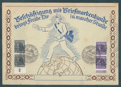 £16.28 • Buy Special Sheet Stamp Customer Cologne 1948