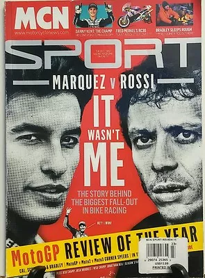 MCN Sport Season Review 2015 Marquez Vs Rossi Or Wasn't Me FREE SHIPPING Sb • £16.02