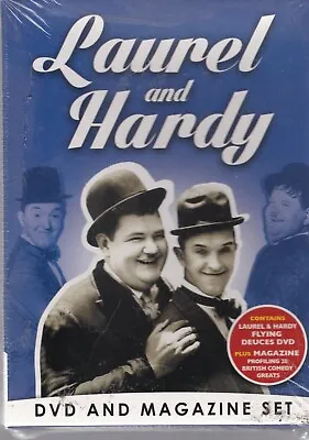 Comedy Greats Book Laurel And Hardy Dvd Film Flying Deuces • £9.99