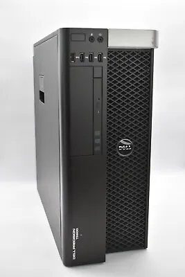 Dell Precision T5600 Workstation Xeon E5-2630 2.3GHz 32GB 256GB SSD 2xQuadro 600 • $214.95