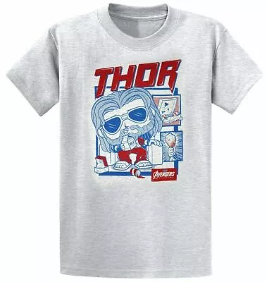 Funko POP! Tee Avengers Endgame Thor Casual T-Shirt Medium MCC Collector Corps • £7.71