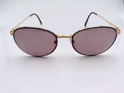 Vintage Nikon NK4317 Gold Metal Oval Sunglasses FRAMES ONLY • $18