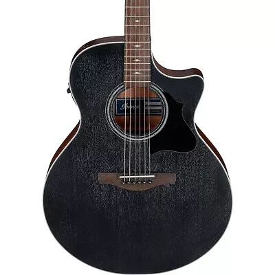 Ibanez AE140 Grand Auditorium Acoustic-Electric Guitar Weathered Black • $399.99