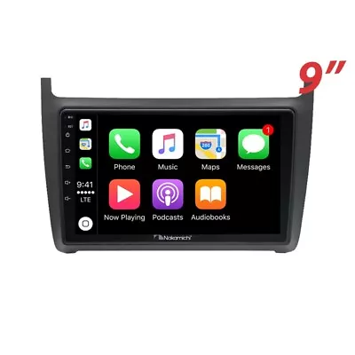 9  Wireless Carplay Android Sat Nav Nakamichi For Volkswagen Polo 2015+ SO • $1299