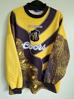Original Umbro Chelsea 1995/1997 Goalkeeper Football Shirt - XXL Coors • £149.99
