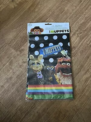 Vintage Disney The Muppets Plastic Table Cover (1 Piece) 120x180cm Rainbow • $4.99