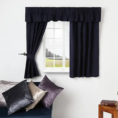 £18.95 • Buy Caravan  Curtains Fully Lined Ready Made In Herringbone Design Made To Measure