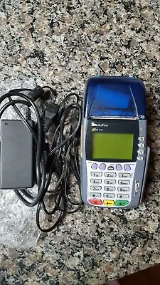 Verifone OMNI 3750 Credit Card Processing Terminal W/ Printer Chip Reader Swipe • $79