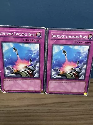 Compulsory Evacuation Device SD7-EN032 1st Edition Yugioh Card LP X 2 • £0.99