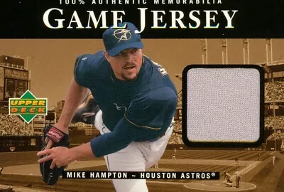 2000 Upper Deck Game Jersey Mike Hampton MH Astros • $3