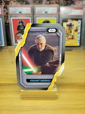 2023 Topps Star Wars Flagship Count Dooku #LS-14 Lightsaber Stylings Die-Cut • $3.41