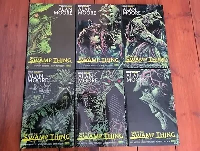 Complete Saga Of The Swamp Thing Books 1-6 (DC Vertigo) Alan Moore (hardcovers) • £70