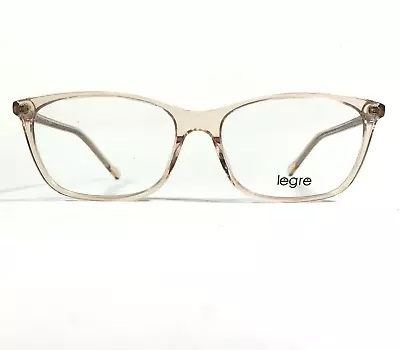 Legre Eyeglasses Frames LE 275 Col.418 Clear Pink Square Full Rim 54-16-140 • $69.99