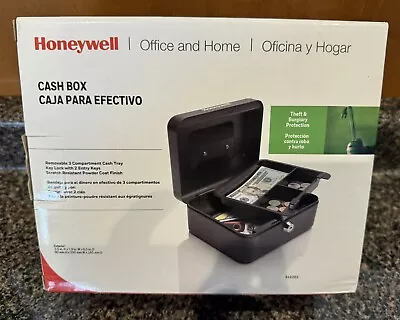 HONEYWELL Cash Box METAL 3 Compartment New Open Box   *FREE SHIPPING* • $25