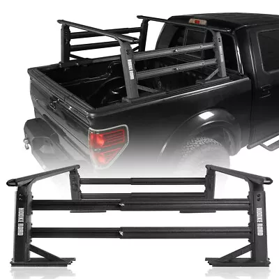 Adjustable Height Truck Bed Rack Cargo Ladder Rack For Universal Truck Pickup • $799.89