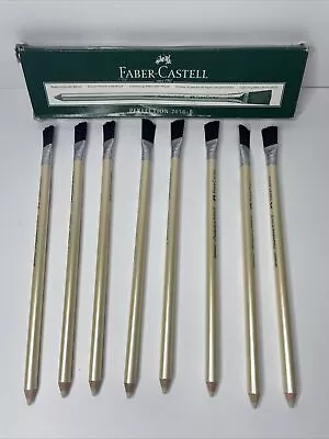 8 - Faber Castell Faber-Castell Perfection Eraser Pencils With Brush Germany • $12.49