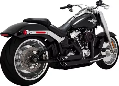 Vance & Hines PCX Shortshots Staggered 2-into-2 Full Exhaust System Black #47335 • $899.99