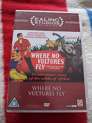 Where No Vultures Fly (dvd) Classic 1951 Ealing Studios Epic • £3.29