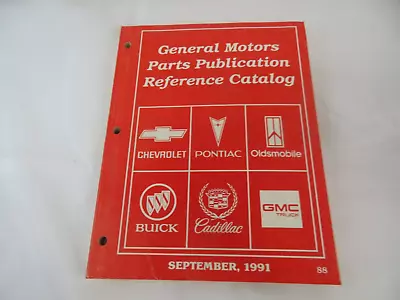 Gm Chevrolet Buick Parts Publication Reference Catalog • $12.81