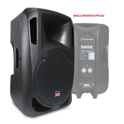 £185 • Buy CHOICE Studiomaster Drive Passive 2-Way Full Range PA Speaker 12 ,15  1000-1200W