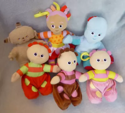 Hasbro In The Night Garden Bundle Of 6 Soft Plush Toys 3x Tombliboos Makka Pakka • £24.99